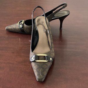Etienne Aigner Slingback Pumps in Brown
